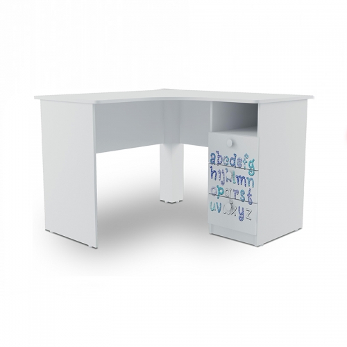 Klюkva стол письменный с 3-мя ящиками угловой 