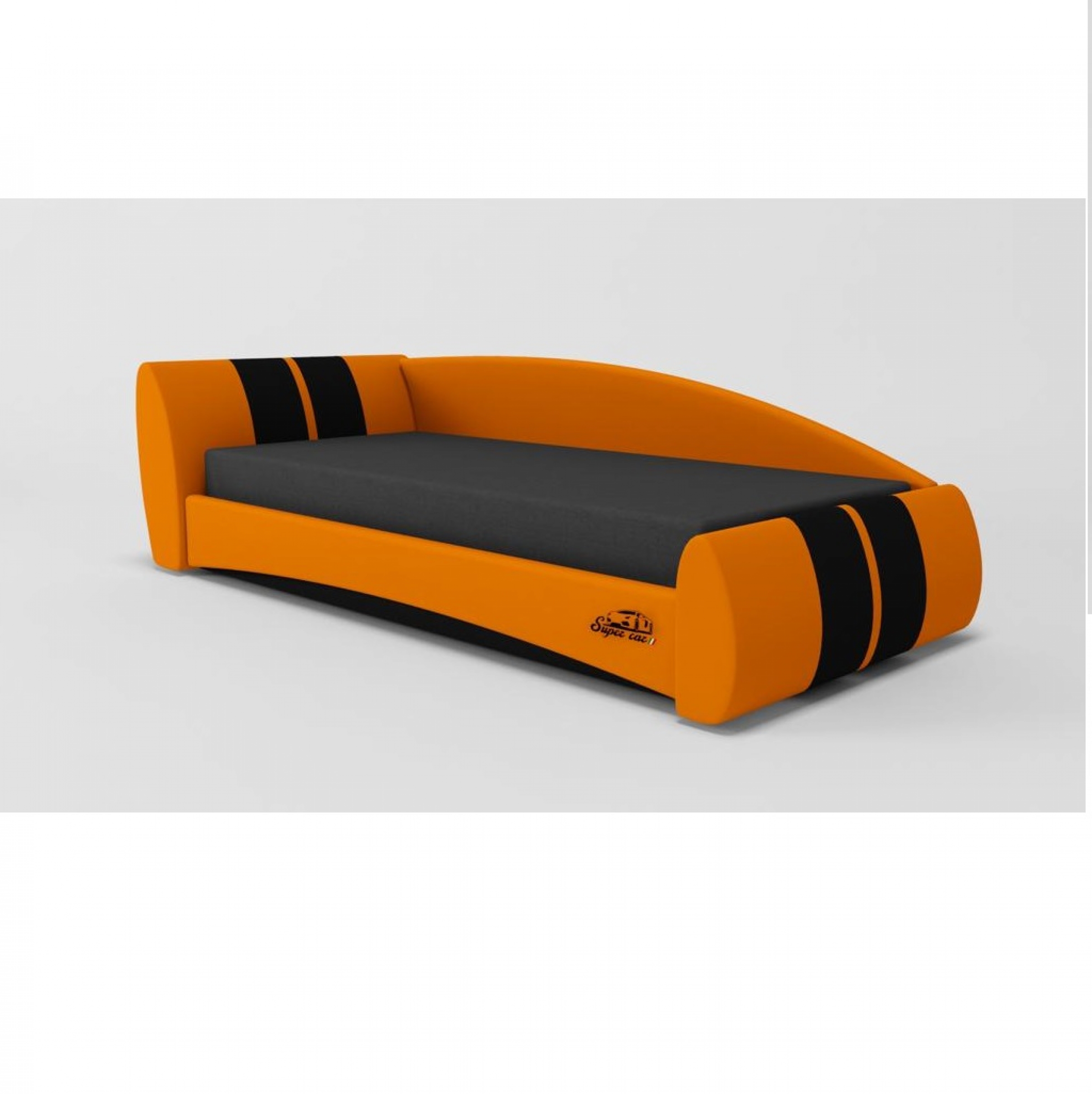 Фабрика Мирлачева кровать для подростка Formula с подъемным механизмом, 90х190см.+ПМ (цвет оранжевый)