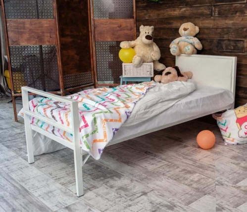 Franсesсo Rossi детская кровать в стиле лофт с мягкой спинкой ЛОРЕНЦО KIDS