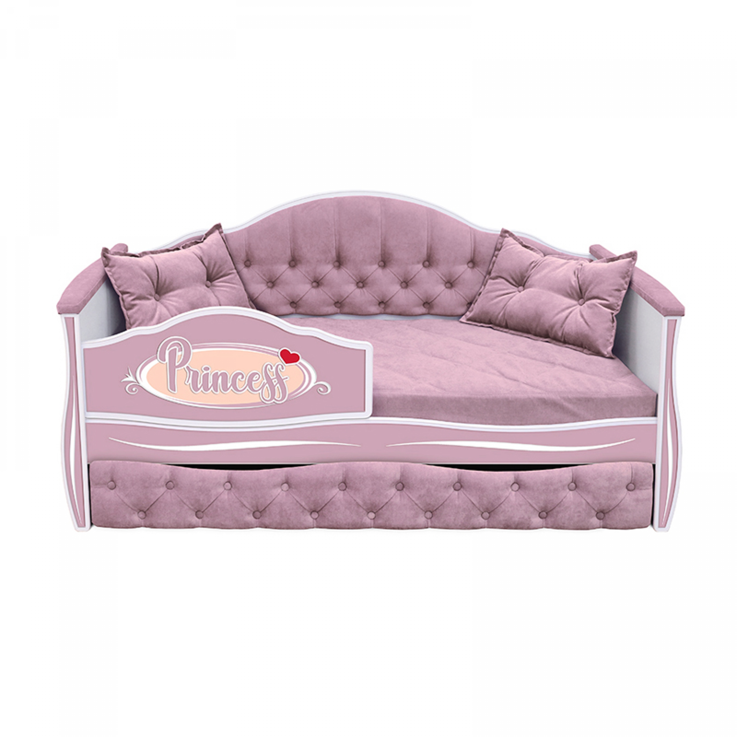 DarDav детская кровать Иллюзия  180*80 с выдвижным ящиком или дополнительным спальным местом