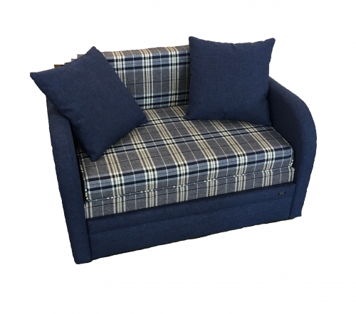 Klюkva/Sherlock диван MINI (RIO) с подушками