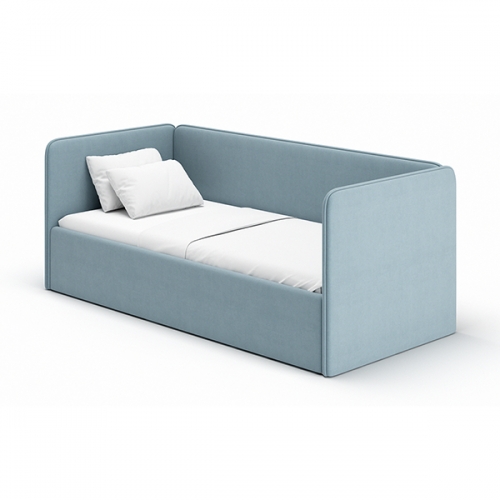 Romack кровать  Leonardo (голубой) 160/70 ,высокое изножье