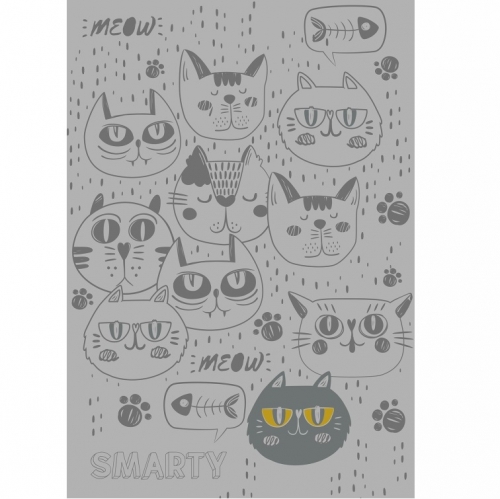 Фабрика Мирлачева интерьерный ковер в детскую SMARTY CATS