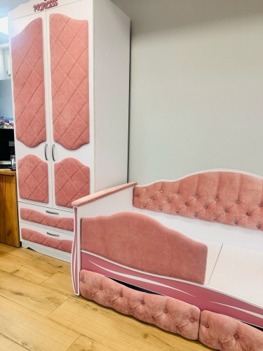 SALE! DarDav витринная экспозиция кровать + шкаф Иллюзия