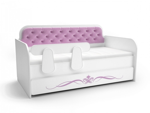 Тридевятое царство кровать Классик Сирень