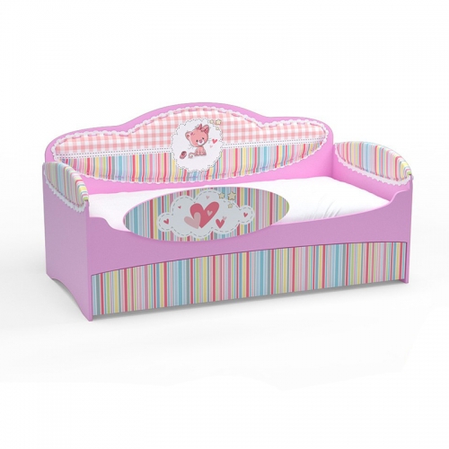 Futuka Kids диван-кровать MIA розовая 160*80
