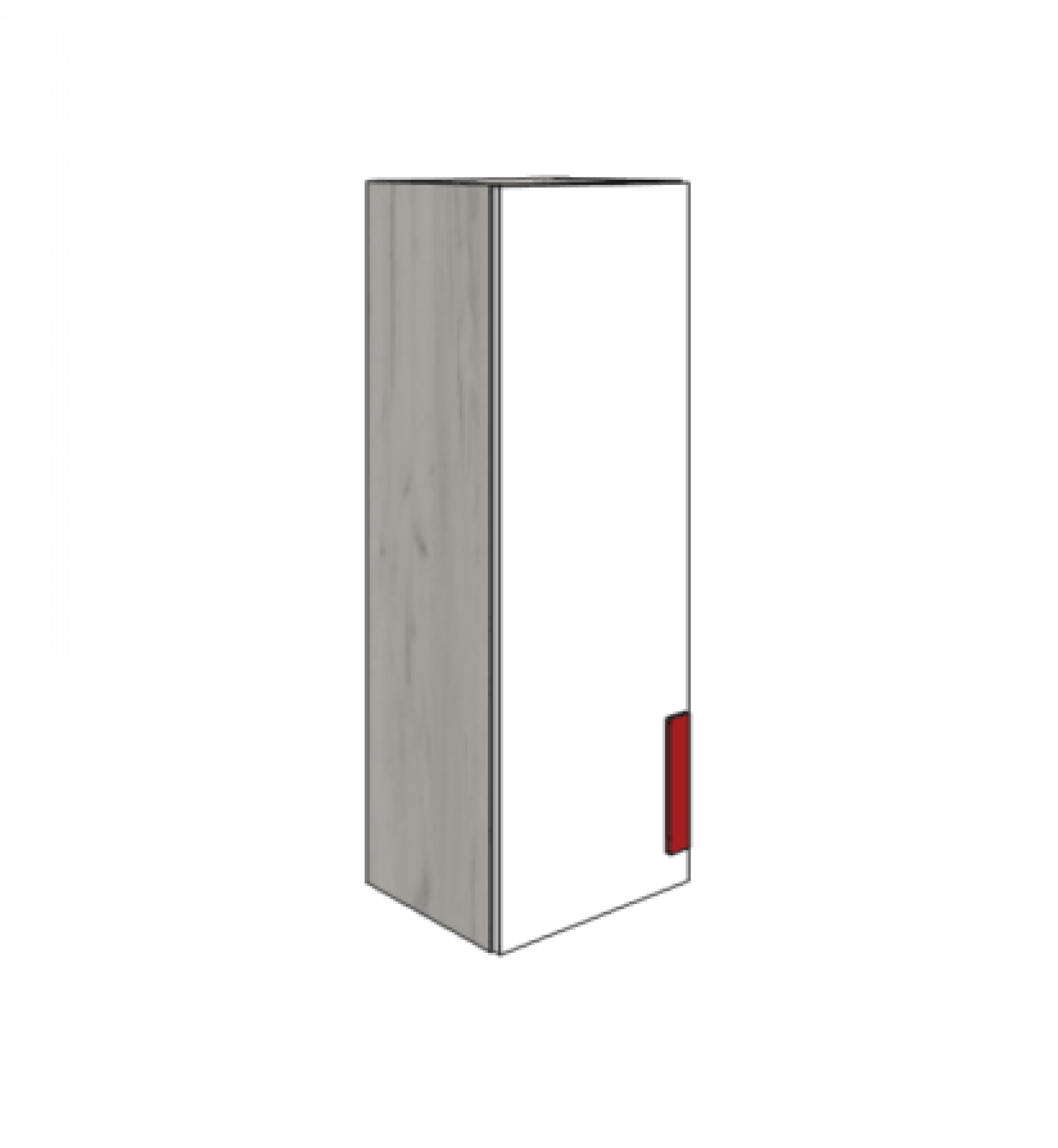 Klюkva шкаф навесной, вертикальный. арт: MC_05L/R