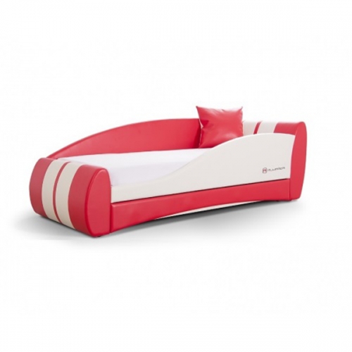 Фабрика Мирлачева кровать Formula-mini с выкатным ящиком, цвет красный