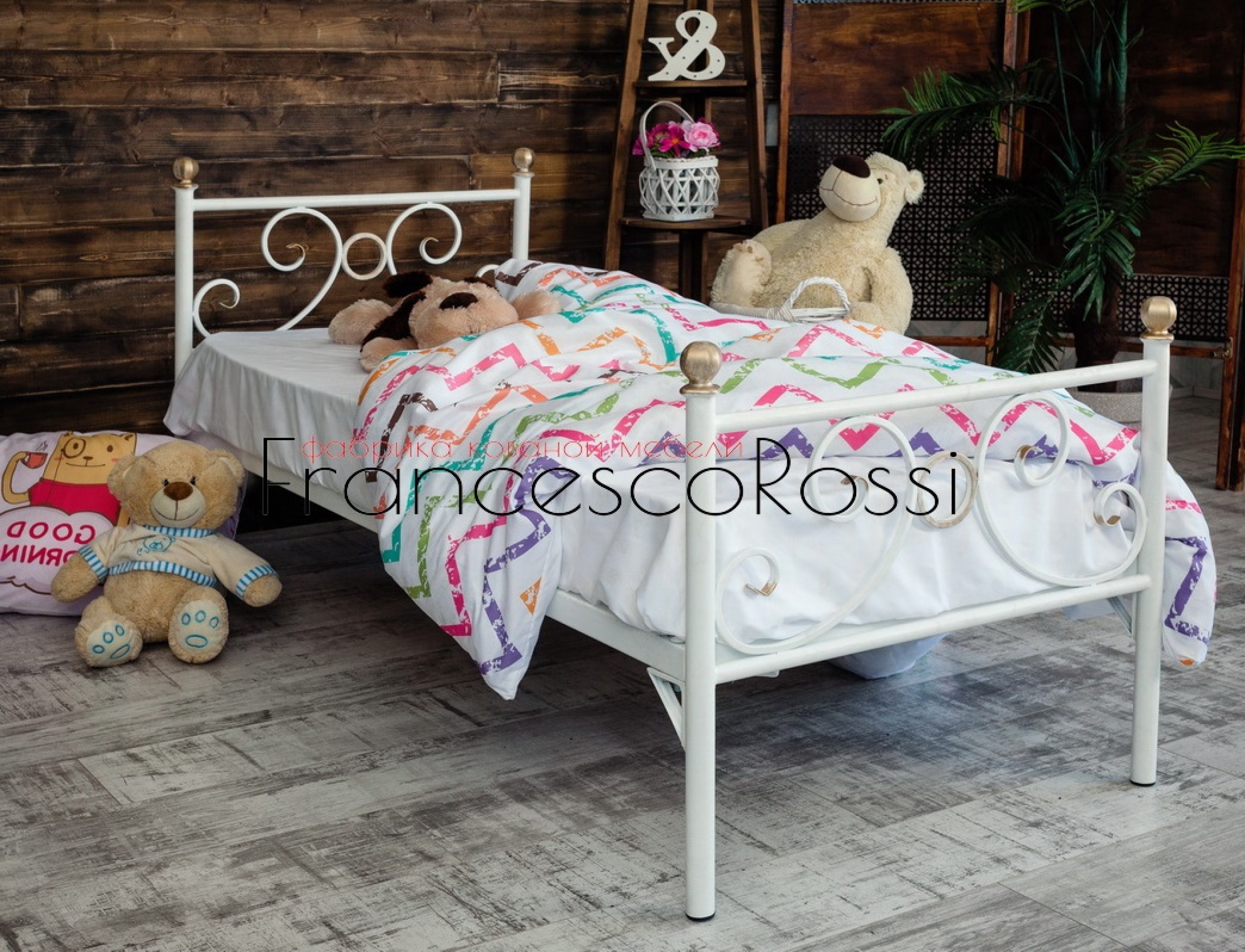 Franсesсo Rossi кованая детская кровать Кэтти