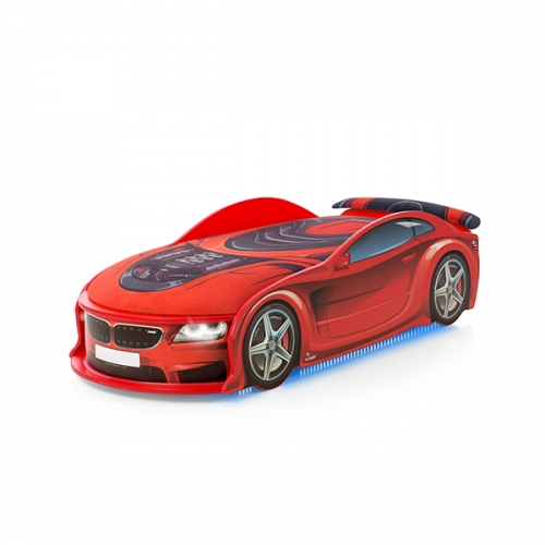 Futuka Kids кровать-машина Uno БМВ красный