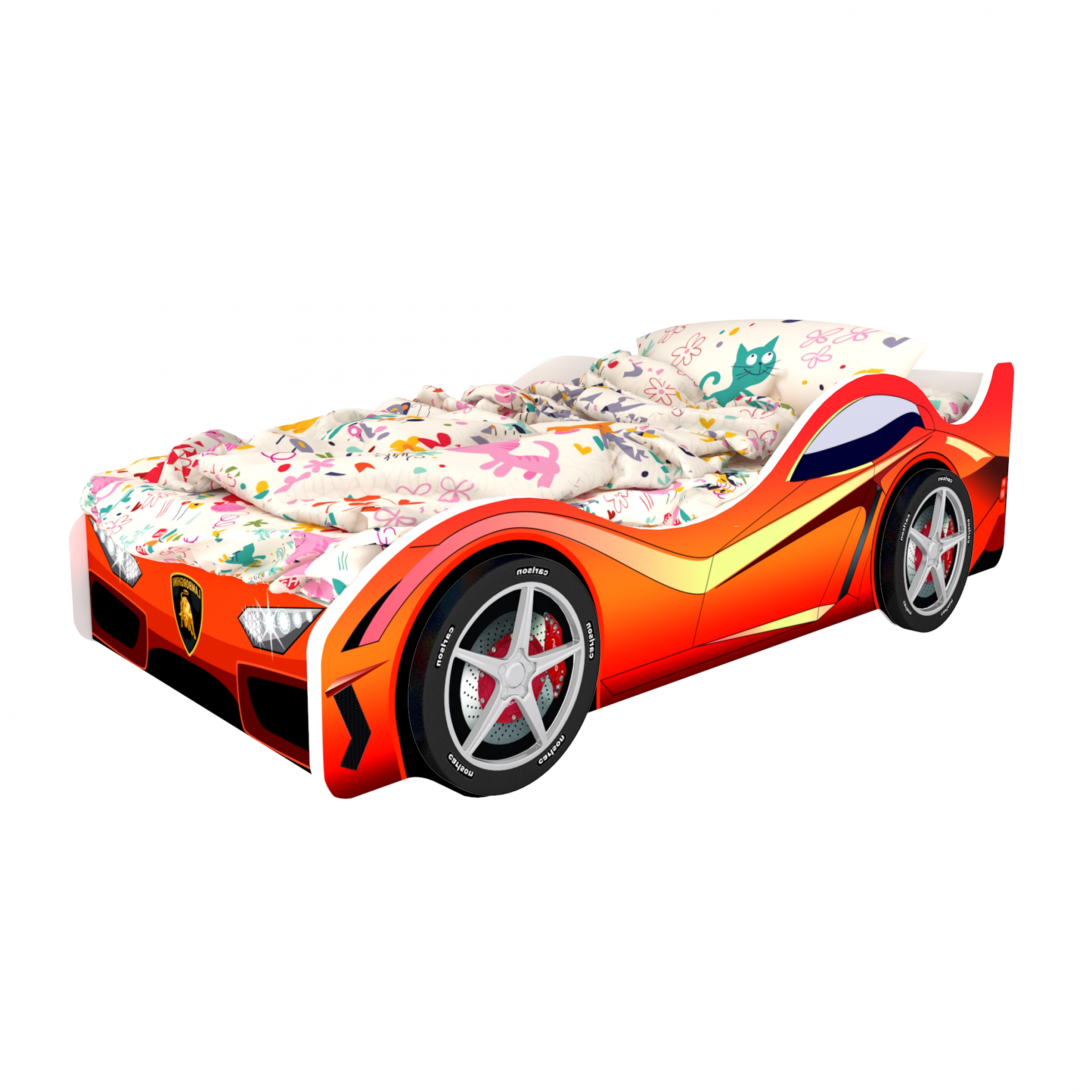 Карлсон кровать-машина серия-классик цвет Ламборджини