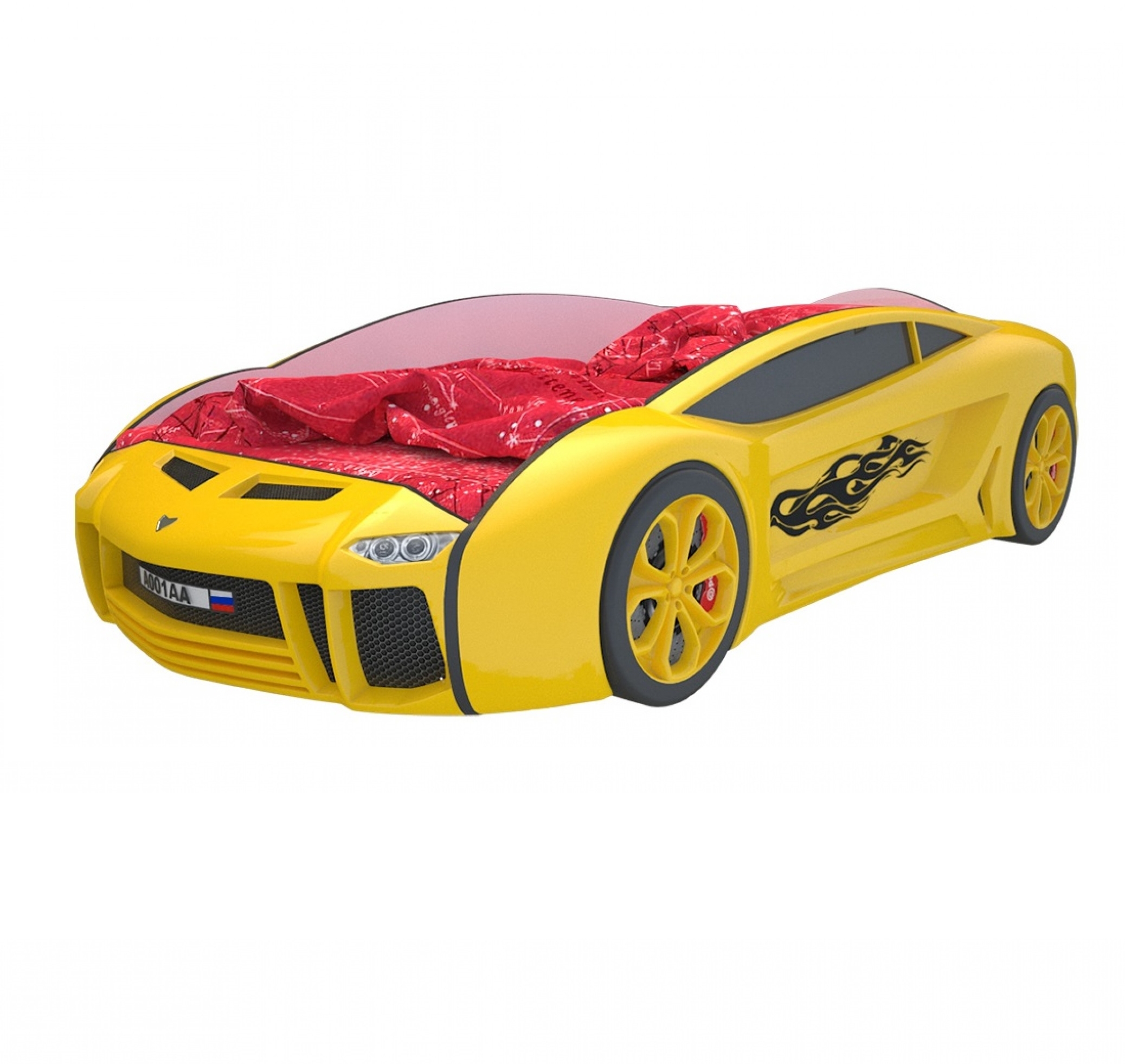 Карлсон кровать-машина Ламба NEXT (цвет желтый) - Карлсон серия Ламба